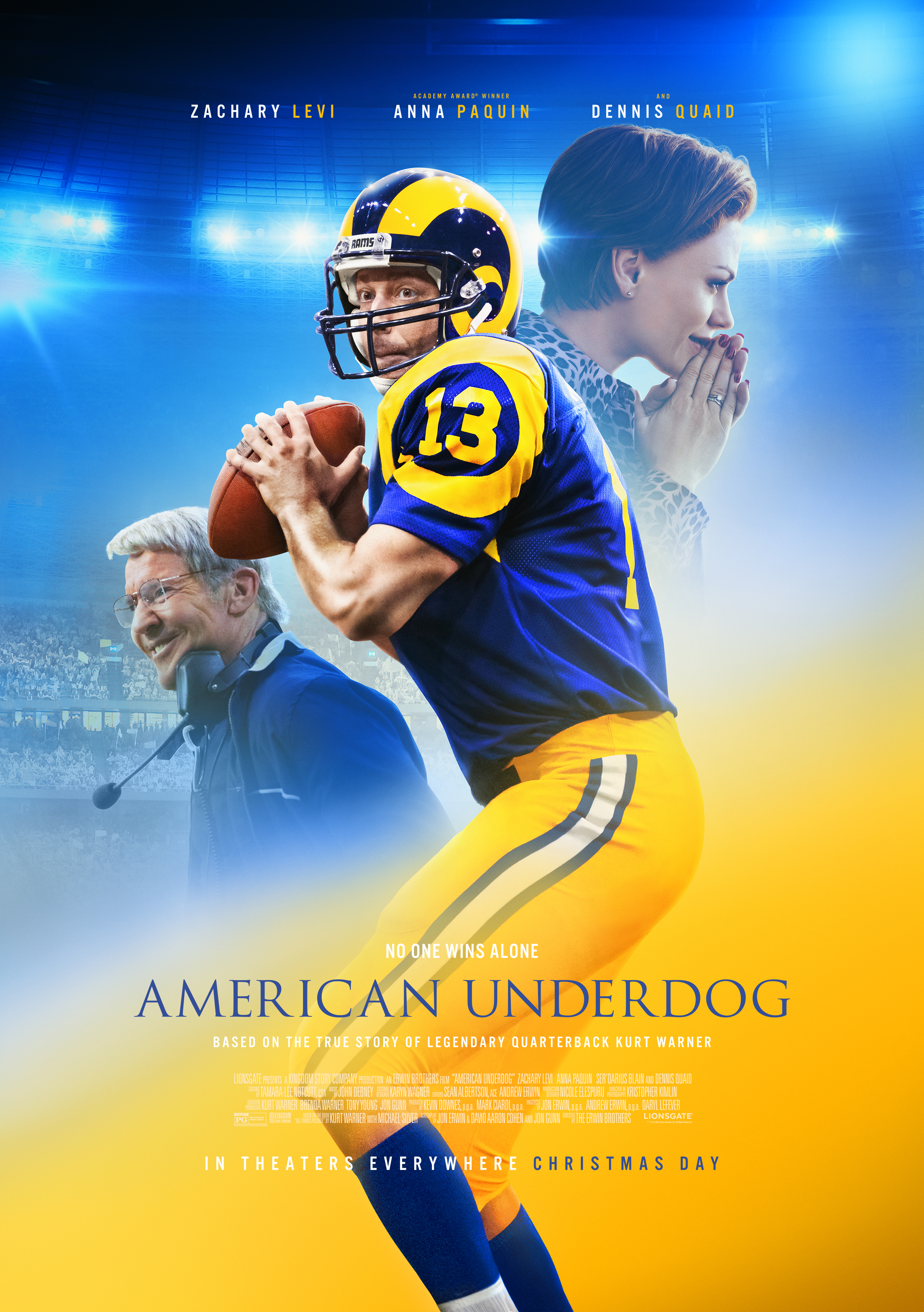 Zachary Levi, Kurt Warner hope 'American Underdog' inspires